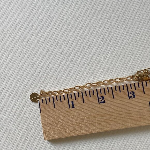 Talbots Gold Long Double-Strand Necklace - Picture 10 of 10